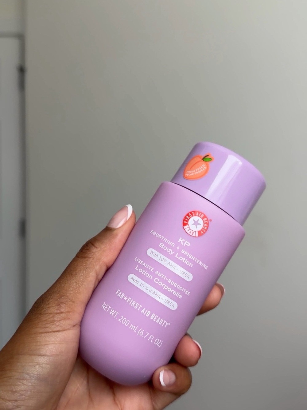 First Aid Beauty KP Smoothing & Brightening Body Lotion β Lilac
